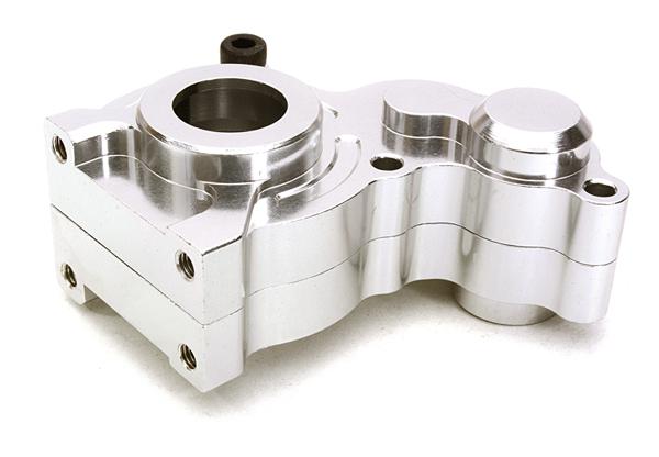 OBMBR233005SILVER CNC Machined Alloy Center Gearbox for Axial SCX-10 Honcho & Dingo - Image 1