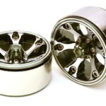 High Mass Beadlock Aluminum 1.9 Wheels Spoke-6 Type C for 1/10 Scale Crawler
