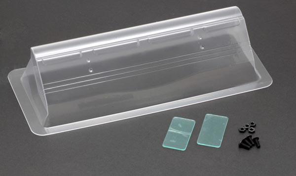 RIDE27007 RIDE High Downforce Rip Wing for 1/10 Touring Car IFMAR Standard Size - Image 1