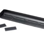 RIDE 1/10 Ultra High Downforce HD Lip - Carbon Pattern Wing Precut IFMAR sized