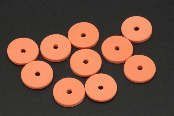 RIDERP510 RIDE Orange Body Protect Sponge Pads (10) - Image 1