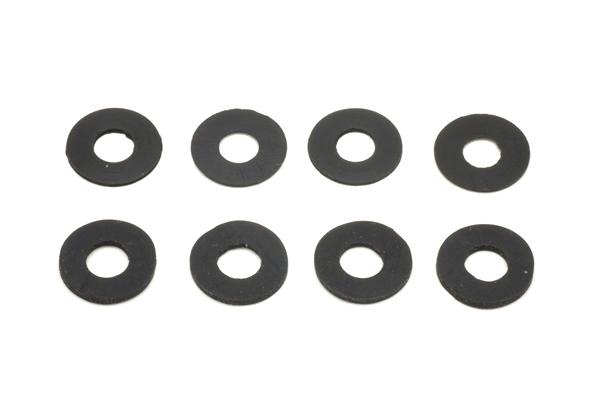 RIDERP526 RIDE Body Protect Rubber Pads (8) w/ 6mm Inner diameter - Image 1