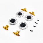 Caliper & Brake Disc Set for D4(Golden)