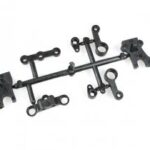 Plastic Motor Mount and Steering System for Sakura XI Sport