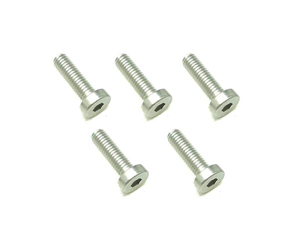 SQ-CSL-310 Square R/C M3 x 10mm Stainless Steel Low-Profile Cap Head Bolts (5 pcs.) - Image 1