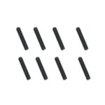 Square R/C M3 x 15mm Stainless Steel Set Screws, Black-Coated (8pcs)