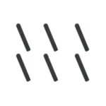 Square R/C M3 x 18mm Stainless Steel Set Screws, Black-Coated (6pcs)