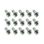 Square R/C M3 x 6mm Stainless Steel Button Head Hex Screws (15 pcs.)