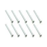 Square R/C M3 x 25mm Stainless Steel Button Head Hex Screws (10 pcs.)