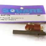Square R/C T-Type 2P Connectors (1x Male/1x Female)