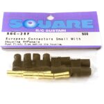 Square R/C European Connectors - Small, with Housing (4x Female)