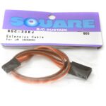 Square R/C Extension Cable (Small Servos) for Sanwa/JR (300mm)