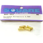 Square R/C European Connectors - 3.5mm (4x Female)