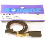 Square R/C Extension Cable (Small Servos) for Futaba/KO (400mm)