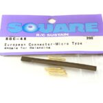 Square R/C European Connectors - Micro type (4x Male) for Balancing