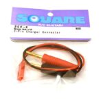 Square R/C Banana Jack with 2-Pin Charger Connector