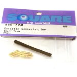 Square R/C European Connectors, 2mm Short (6xMale)