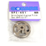 Square R/C Boron-Coated Aluminum Pinion Gear (64-pitch) 61T