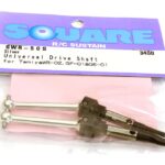 Square R/C Universal Drive Shaft Set 34.5mm Standard (for Tamiya WR02 and GF-01)