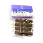 Square R/C Strong Ball End (Short) for Tamiya Hex Pillow Balls, Dark Gray