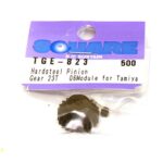 Square R/C Hard Steel Pinion Gear, 06-Module (for Tamiya) 23T
