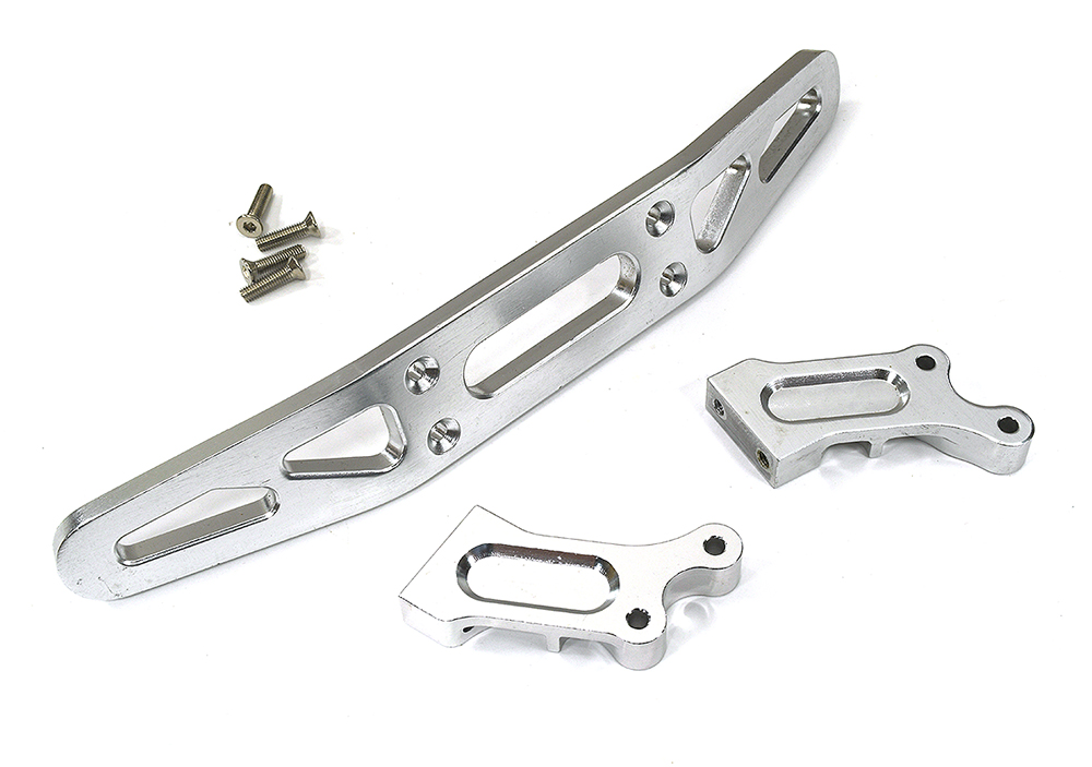 T3004CHROME Evo-4 Front Bumper for T-Maxx 3.3 3903 3905 3906 3908 4907 4908 4909 4910 - Image 1