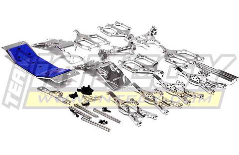T3035SILVER Suspension Kit Monster Evolution-5 for T-Maxx (4907, 4908) - Image 1