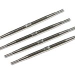 Aluminum Standard Pushrod (4) for 1/10 Revo, E-Revo (-2017), Summit