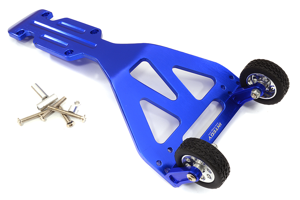 T3167BLUE Billet Machined HD Willy Bar for Traxxas 1/10 Revo, E-Revo & Summit - Image 1