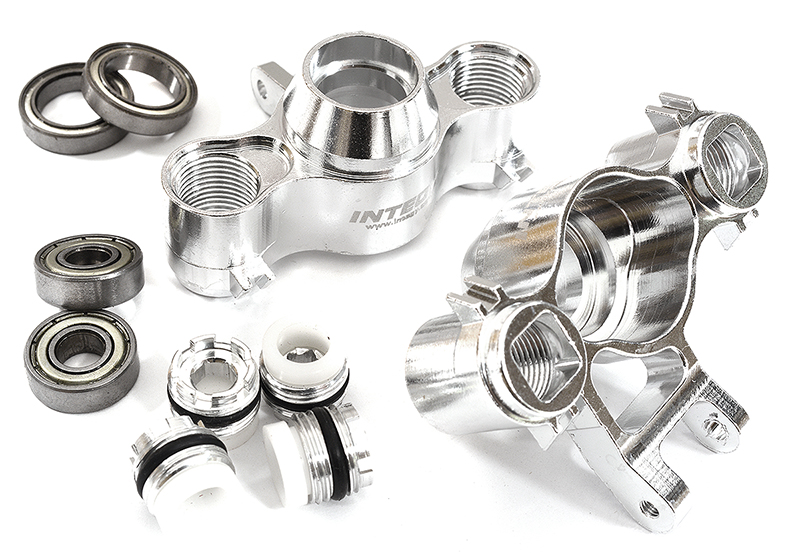 T3204SILVER Evolution3 Steering Blocks(2) Revo, E-Revo, Summit, Slayer(both), Maxx3903, 3905 - Image 1