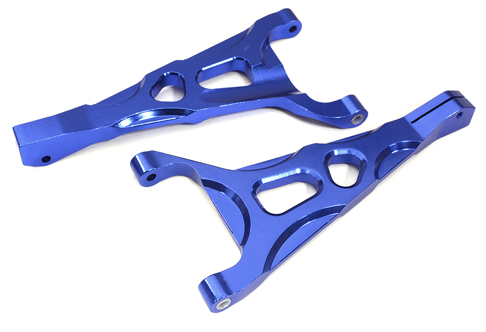 T3259BLUE Evolution5 Front Upper Arm for 1/10 E-Revo & Revo 3.3, E-Revo, Summit 5331 5332 - Image 1