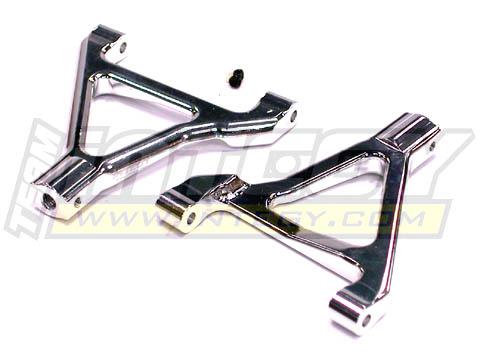 T3266SILVER Evolution-5 Front Upper Arm for Traxxas Slayer (not for Pro 4X4 version) - Image 1