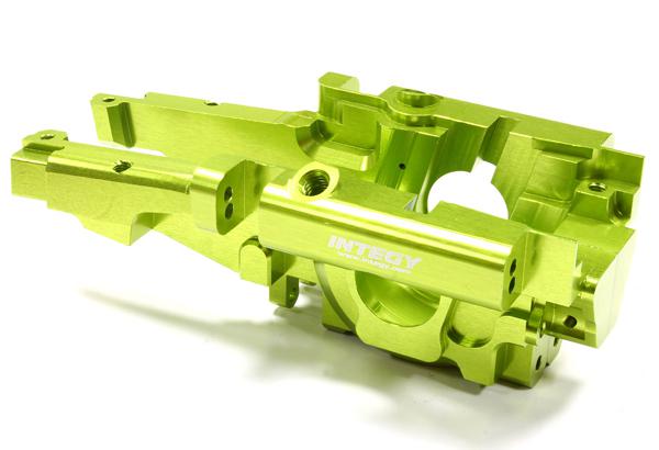 T3296GREEN Billet Machined Rear Bulkhead for Traxxas 1/10 E-Revo (-2017) & Revo 3.3 5329 - Image 1