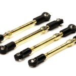 V2 Front & Rear Toe Turnbuckles (4) 59mm for Traxxas 1/16 Slash VXL & Rally