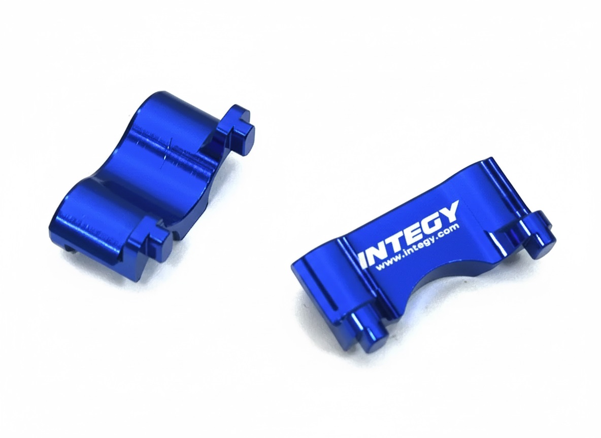T3411BLUE Shock Mount for Traxxas 1/16 E-Revo VXL, Slash VXL, Summit VXL, Rally - Image 1