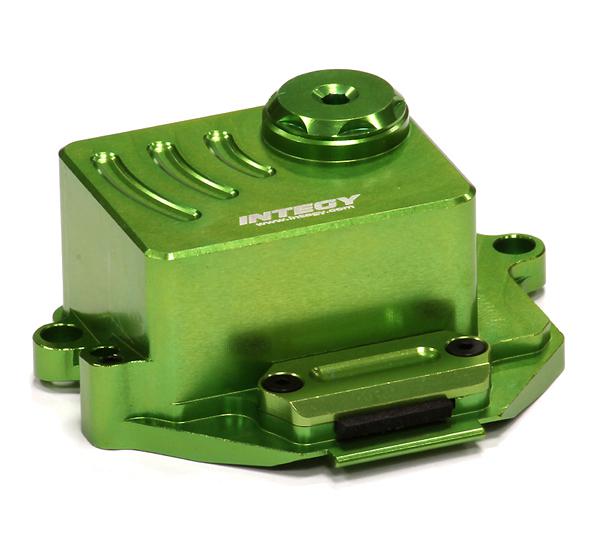 T3431GREEN Alloy Receiver Box for Traxxas 1/16 E-Revo VXL, Slash VXL, Summit VXL, Rally - Image 1