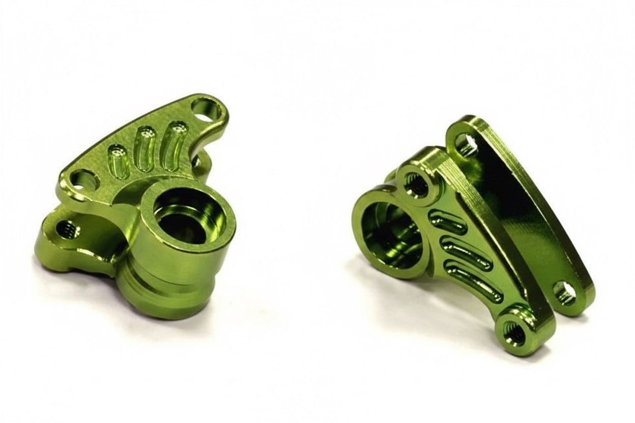 T3436GREEN Billet Machined Rear Rocker Arms for Traxxas 1/16 E-Revo, Slash, Rally - Image 1
