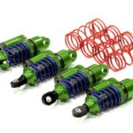 Billet Machined Piggyback Shock Set (4) for Traxxas 1/16 E-Revo & Slash VXL