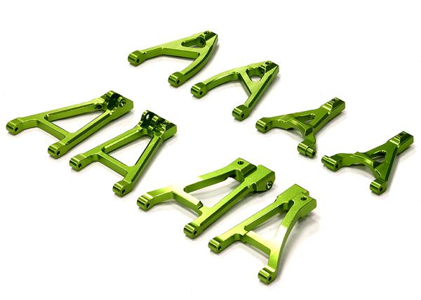 T3542GREEN Billet Machined Type III Suspension Conversion Kit for Traxxas 1/16 Slash - Image 1