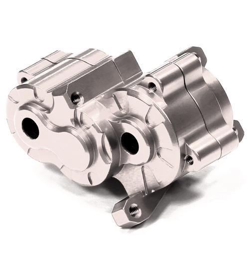 T3543SILVER T2 Billet Machined Gearbox for Traxxas 1/16 E-Revo, Slash, Rally & Summit VXL - Image 1
