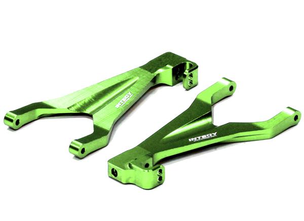 T3550GREEN Billet Machined T2 Rear Lower Arms for Traxxas 1/16 E-Revo VXL & Summit VXL - Image 1
