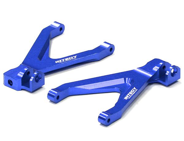 T3554BLUE Billet Machined T2 Rear Lower Arms for Traxxas 1/16 Slash VXL & Rally - Image 1