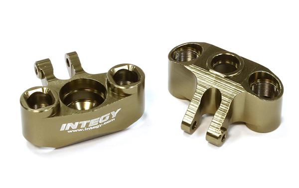 T3556GREY Billet Machined T2 Knuckle Axle Carriers for Traxxas 1/16 E-Revo & Slash VXL - Image 1