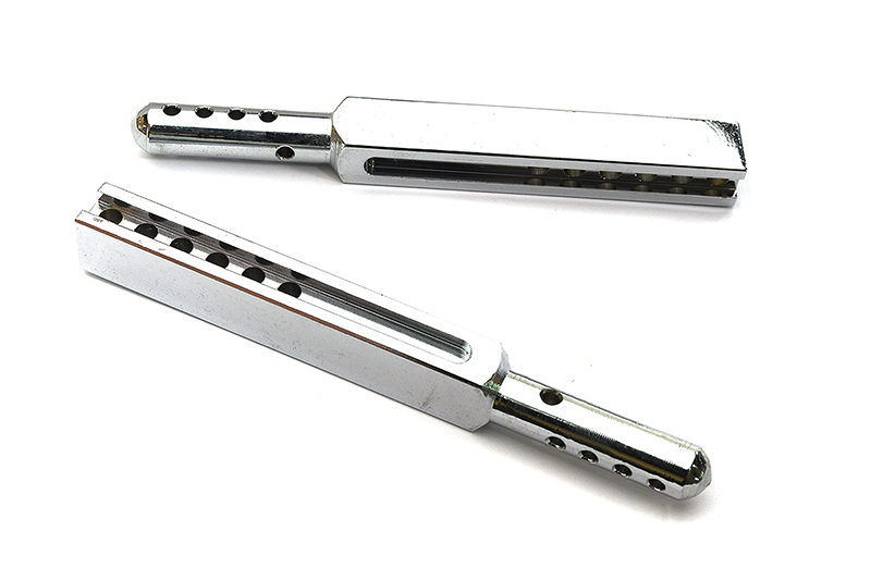 T3703SILVER Alloy Body Post(2) for T-Maxx 3.3 3903 3905 3906 3908 4907 4908 4910 v3 v4 4914R - Image 1