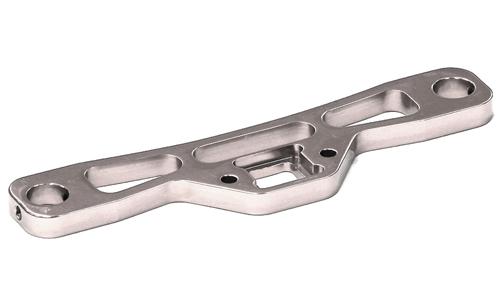 T3800SILVER Alloy Rear Body Plate for E/T-Maxx 3.3 (3905, 3906, 4908, 4909, 4910 v3 v4) - Image 1
