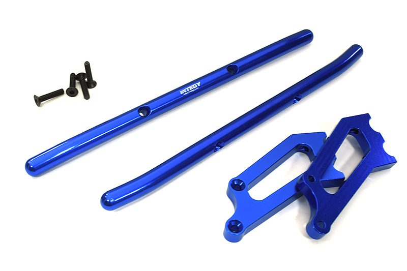 T3860-NB Aluminum Rear Bumper for E/T-Maxx (3903 3905 3906 3908 4907 4908 4909 4910) - Image 1