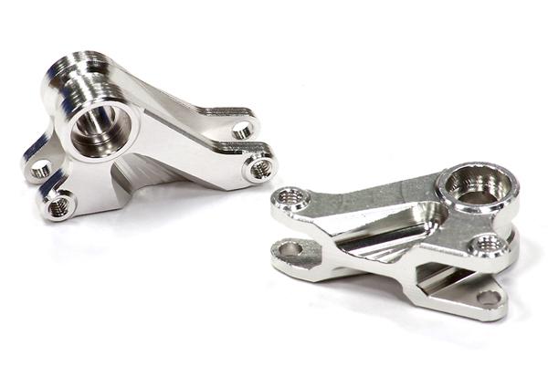 T3979SILVER Billet Machined T2 Front Rocker Arm for Traxxas 1/16 E-Revo, Slash, Rally - Image 1