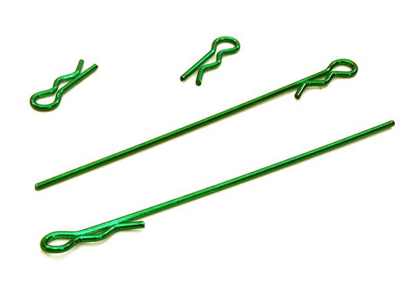 T4047GREEN Color Body Clip (4) for 1/18 Cars & Trucks - Image 1