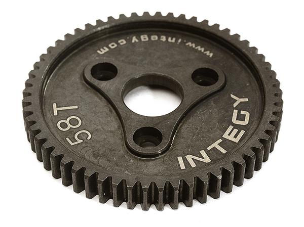 T4101 Steel 0.8 Spur Gear 58T for 1/10 E-Revo (-2017), Summit & BL E/T-Maxx 3.3 3958 - Image 1
