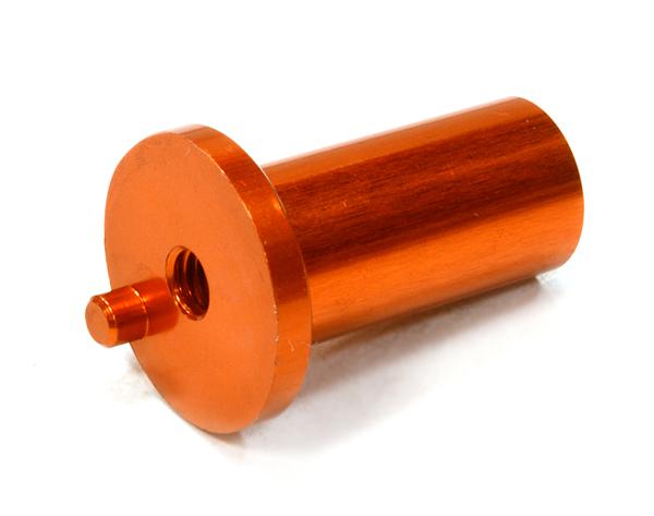 T4117ORANGE Evolution-6 Machined Motor Heatsink Post for Traxxas 1/10 E-Revo (-2017) 5661 - Image 1
